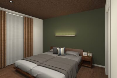 寝室－バリ風スタイル